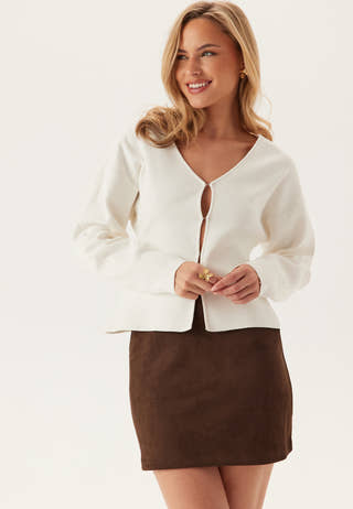 Faux Suede Mini Skirt