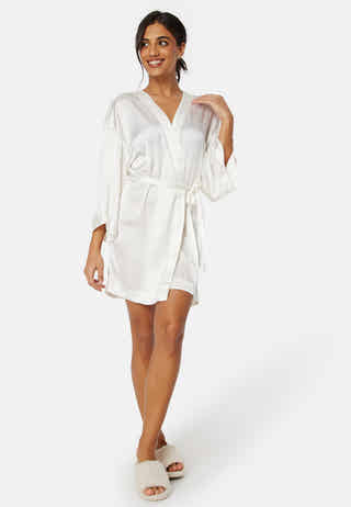 Bride Satin Kimono Robe