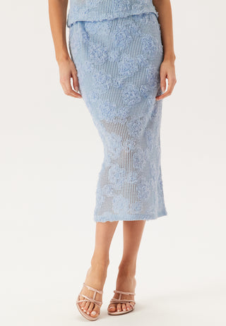 Flower Mesh Skirt