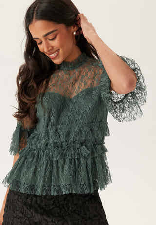 Frill Lace Blouse