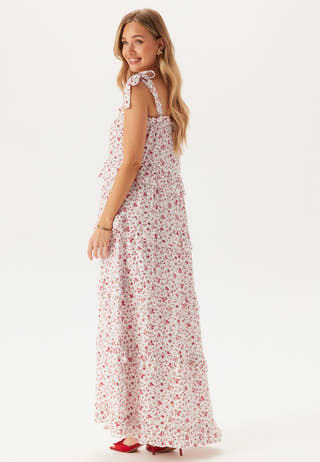 Frill Maxi Viscose Dress