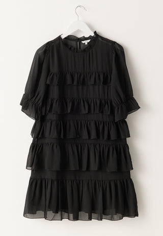 Frill Short Dress
