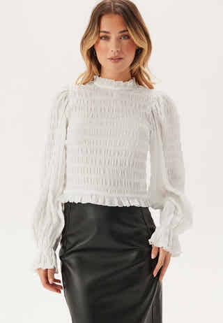 Frill Structured Blouse