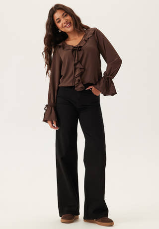 Frill Tie Blouse