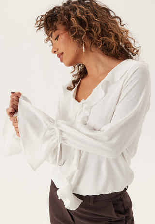 Frill Tie Blouse