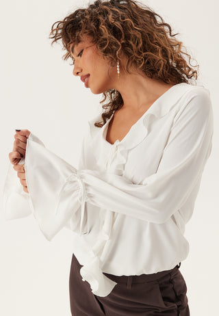 Frill Tie Blouse