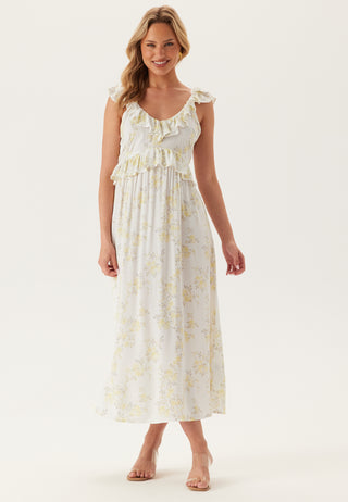Frill Viscose Dress