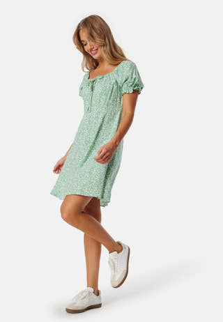 Front Tie Short Dress