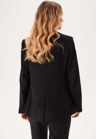 Front Tie Structured Blazer