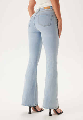 High Flare Superstretch Jeans