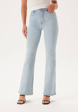 High Flare Superstretch Jeans