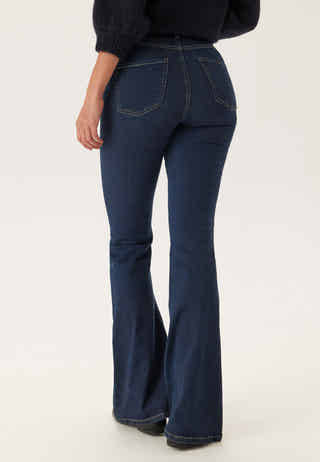 High Flare Superstretch Jeans