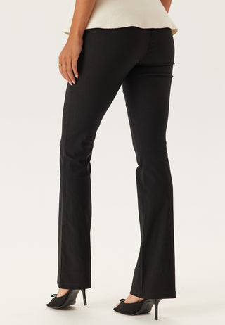 High Waist Stretchy Flared Trousers