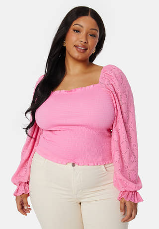 Square Neck Smock Top