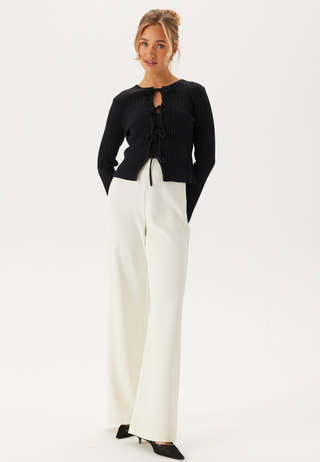 Knitted Bow Cardigan