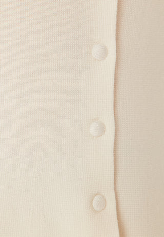 Knitted Peplum Cardigan