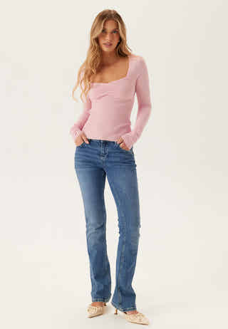 Knitted Sweetheart Top