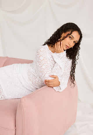 Long Sleeve Lace Top
