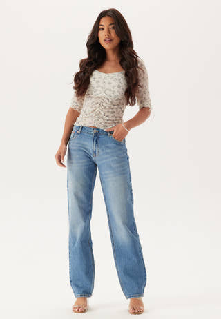 Low Waist Straight Jeans