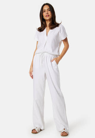Linen Blend Trousers