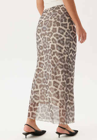 Mesh Maxi Skirt