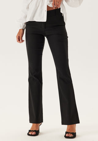 bubbleroom-mid-waist-stretchy-flared-trousers