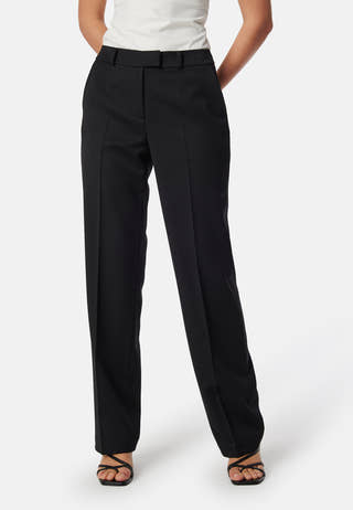 Mid Waist Suit Trousers