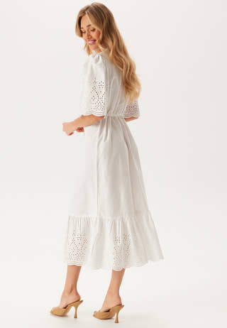 Midi Broderie Anglaise Dress