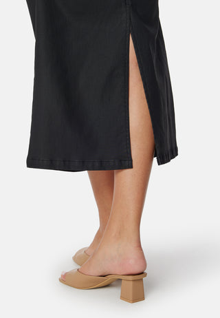 Midi Coated Skirt