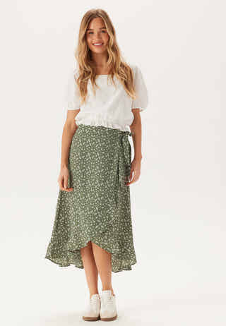 Midi Wrap Skirt