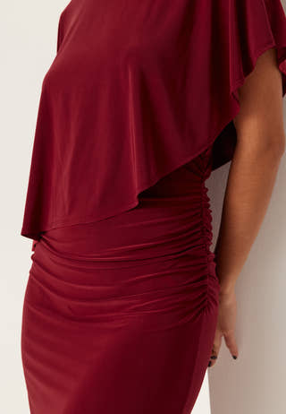 Cape Soft Maxi Dress