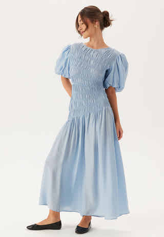 CC Puff Sleeve Smock Dress