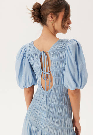 CC Puff Sleeve Smock Dress