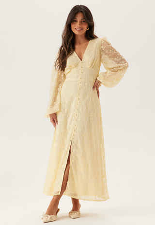 Embroidered Midi Dress