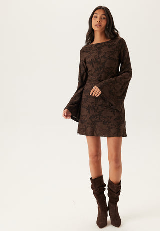 Jacquard Stretch Short Dress