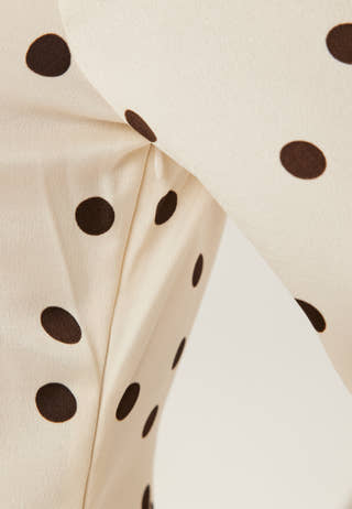 Ruched Front Midi Dress