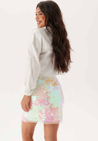 Sequin Mini Skirt