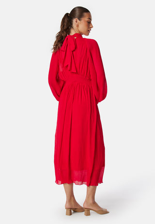 bubbleroom-occasion-structured-bow-midi-dress-red_1