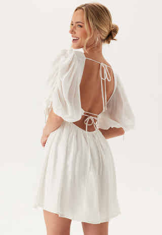 Tie Back Short Dress