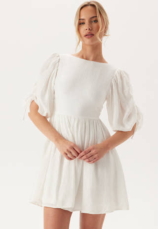 Tie Back Short Dress