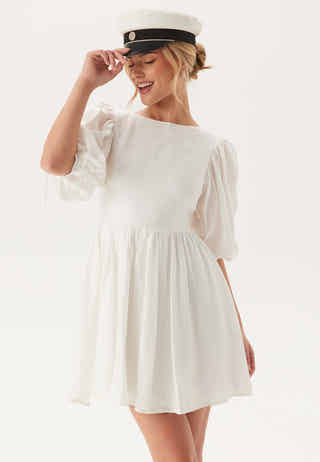 Tie Back Short Dress