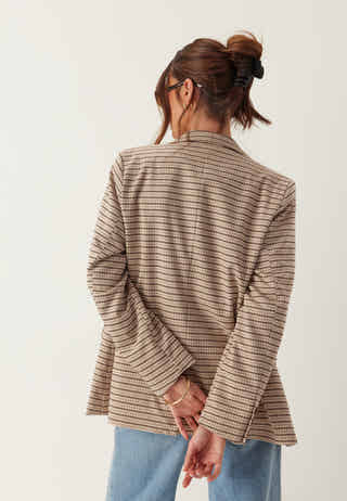 Oversized L/S blazer