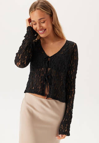 Reversible Lace Cardigan