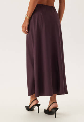 Satin Midaxi Skirt