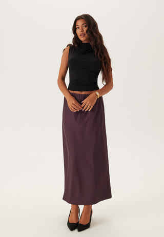 Satin Midaxi Skirt