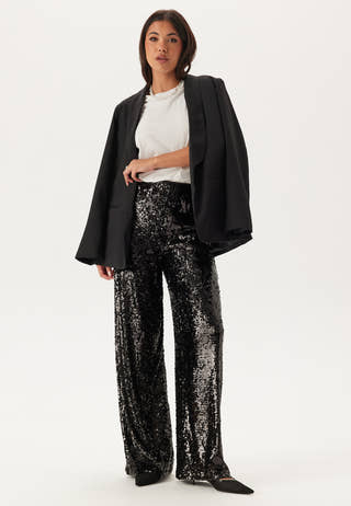 Sequin Wide Trousers