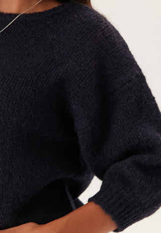 Short Sleeve Knitted Sweater