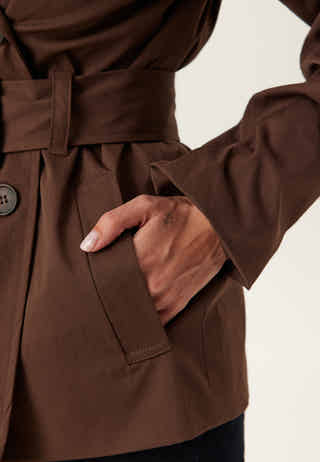 Short Trench Coat