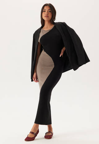 Sleeveless Color Block Dress