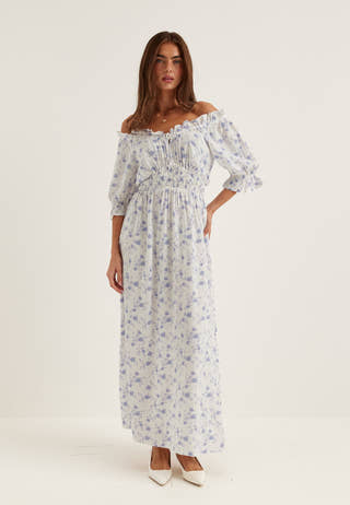 Smock Maxi Dress
